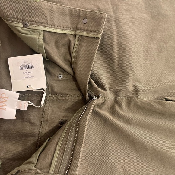 NWT TWP Mila Dark Olive Size 10 pant in cotton twill. - Picture 7 of 9